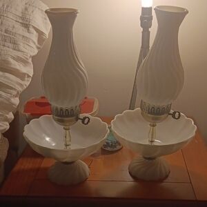 Elegant White Table Lamps